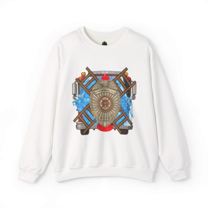 Firefighter by Trade Protector by Choice Crewneck Sweatshirt